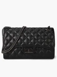 Quilted Crossbody Purse for Women Trendy Ladies Shoulder Bag with Chain Strap Flap Designer Purses Flap Crossbody Purse Crossbody Bags