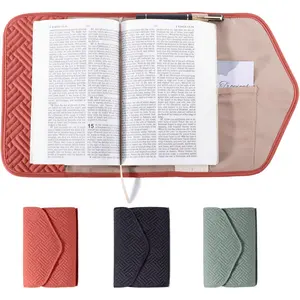 Reusable Book Cover with Magnet Closure - Adjustable Book Sleeve Gift for Book Lovers, Book Protector for Paperback & Hardcover, Book Pouch Book Carrier