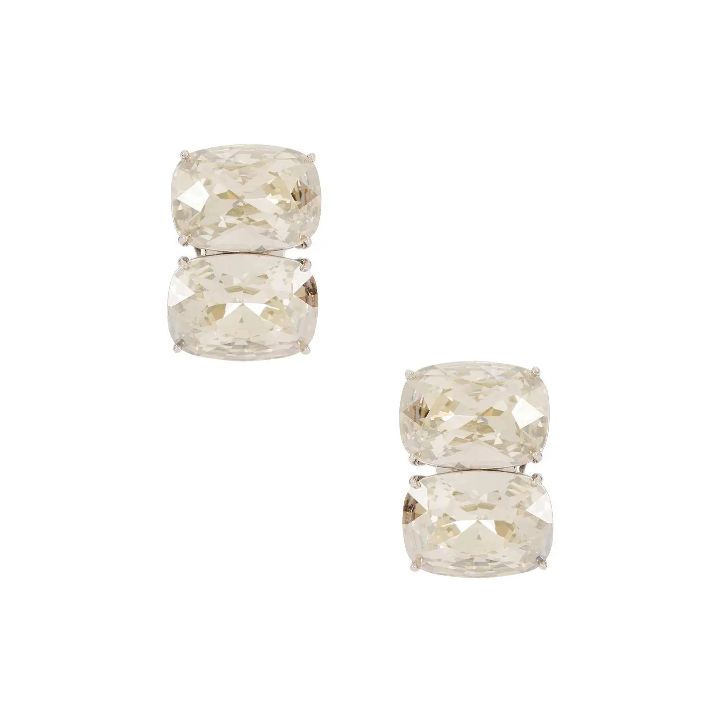 SHASHI Ricky Diamond Stud in Silver