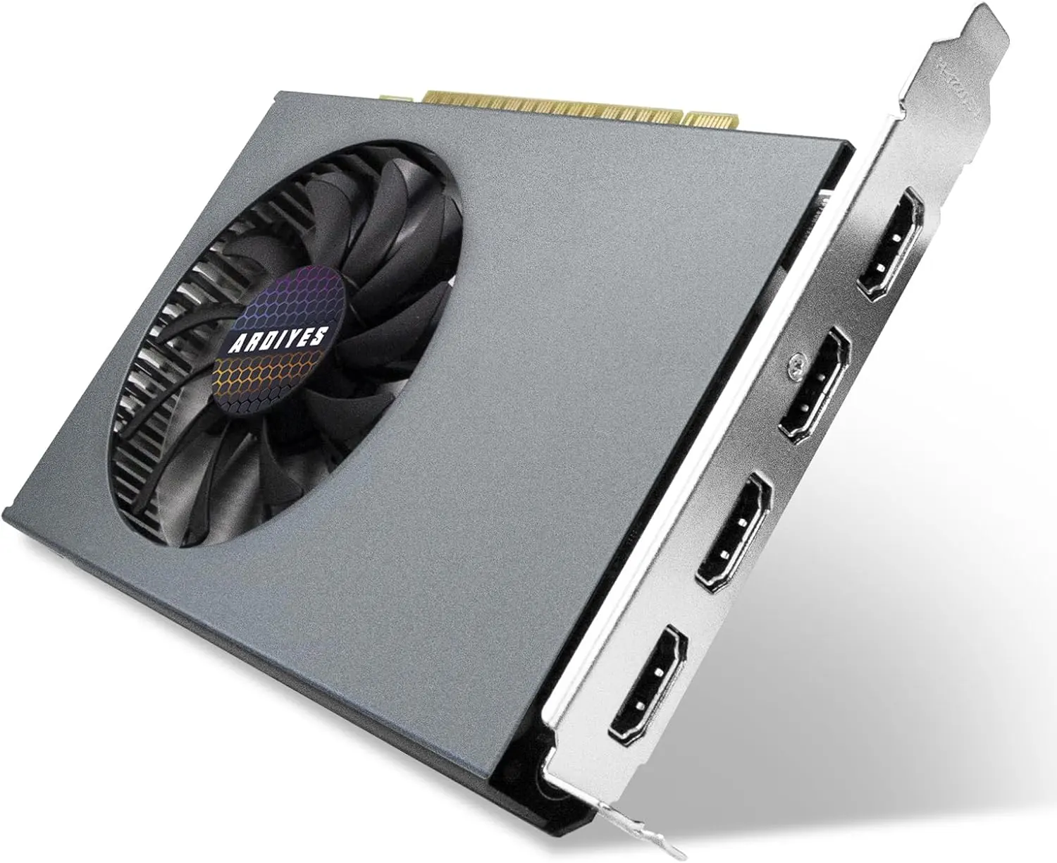 GT 730 4GB GDDR3 GPU 4X HDMI Graphics Card, 4 Independent Display Multi-Monitor Setup, 64-bit DDR3 Video Card for Computer PC ITX Single Slot PCI Express