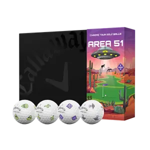 Callaway Golf Chrome Tour Area 51 Golf Balls in White