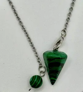 Pendulums with silver chains