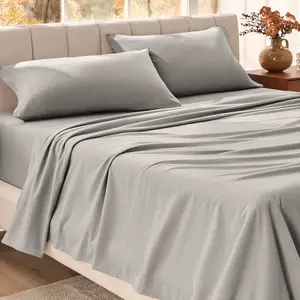 Bare Home Organic Flannel Sheet Set