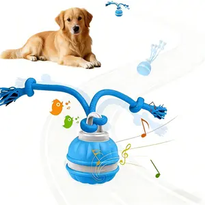 Dog Pet Ball – Interactive Rolling Toy for Puppies & Small Dogs Automatically moves on its own — keeps your pup entertained while you stay hands-free. Perfect for indoor and outdoor fun, a great self-play exercise toy!