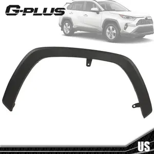 Front Fender Flare Molding Trim, RH Passenger Side Car Accessory, Vehicle Body Kit Accessories for 2019-2022 Toyota Rav4