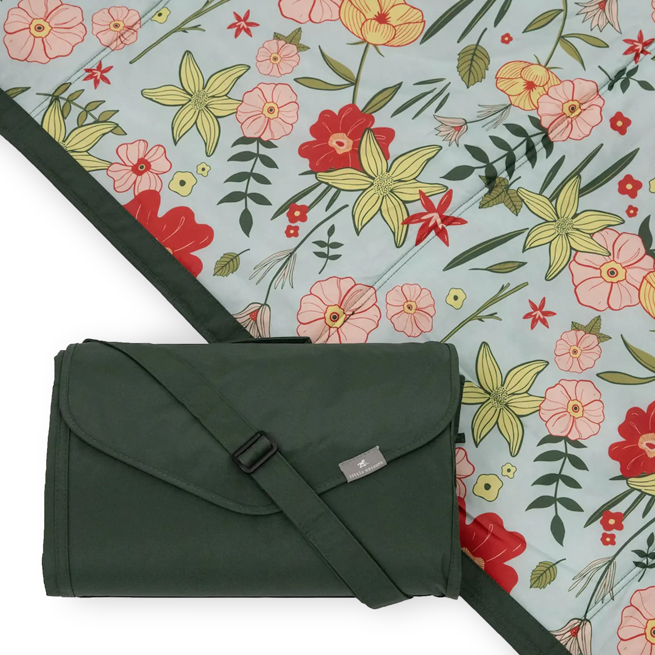Primrose Patch Outdoor Blanket - Durable Outdoorgear with Compact Fold, Easy Clean, Multi-Size, Portable Design for Outdoor Use