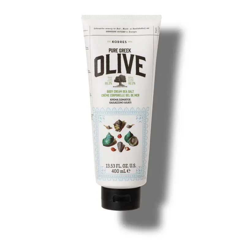 Olive Body Lotion for Dry Skin Moisturizer Cream with Vitamin E, Aloe and Pure Greek Olive Oil for Body Care, Hydrating & Nourishing for Smooth, Supple Skin, 400ML Moisturizing Moisture | KORRES