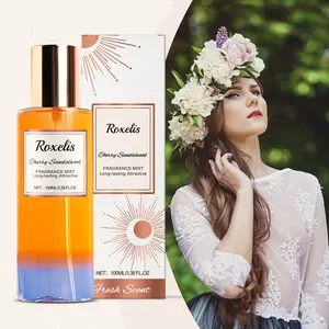 [VelvetPetals] Cherry Sandalwood Perfume Mist - Luxurious Floral-Woody Fragrance for Women | Long-Lasting, Lightweight for Date Nights & Everyday Glow