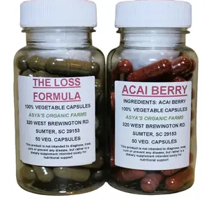 The Loss Formula Combo Set with Acai Berry Capsules Supplement Vitamin