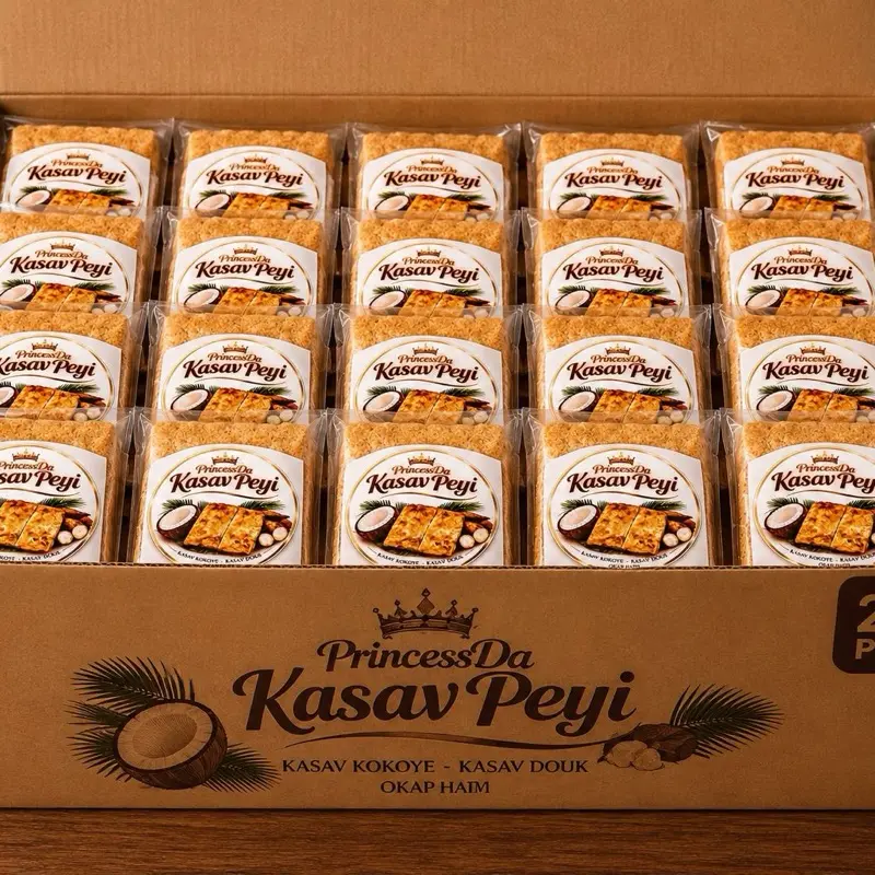 24-Pack Kasav Okap Ayisyen