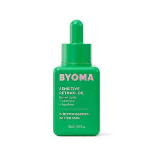 BYOMA Sensitive Retinol Oil - Face Oil with Retinol, Squalane & Vitamin A for Sensitive Skin & Retinol Serum for Comfort - Skincare