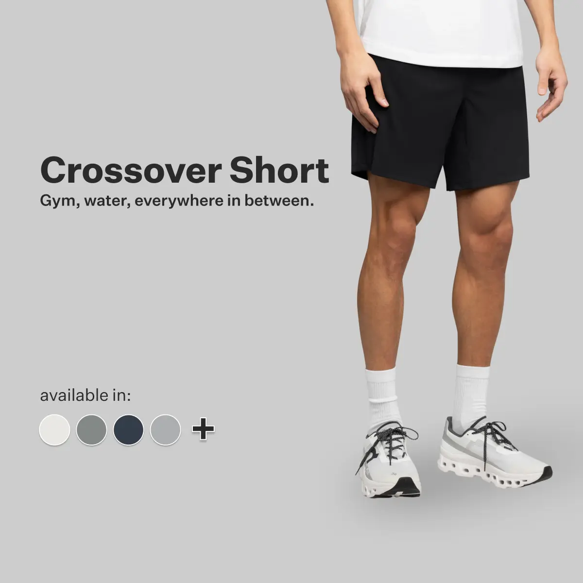 Cuts | Crossover Performance Short | Men's 7" Athletic Gym Shorts, Lined & Unlined, Breathable Everyday Short Cuts | Crossover Performance Short | Men's 7" Athletic Gym Shorts, Lined & Unlined, Breathable Everyday Short