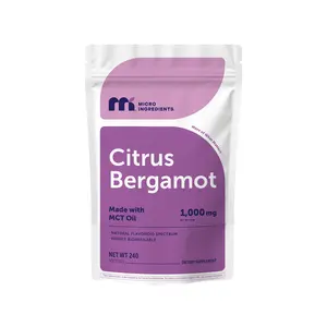 Micro Ingredients Citrus Bergamot 1000mg with MCT Oil, 240 Softgels