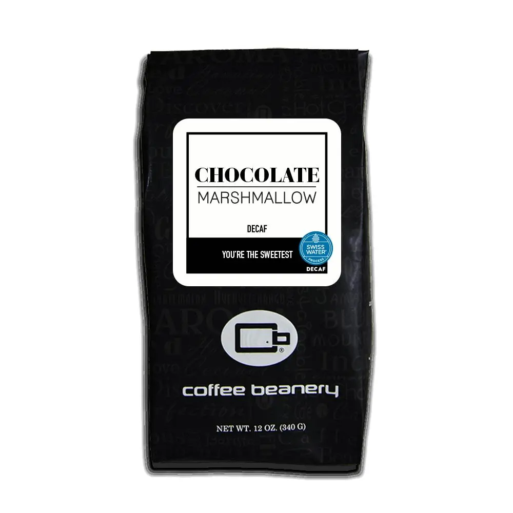 Chocolate Marshmallow Flavored SWP Decaf Coffee