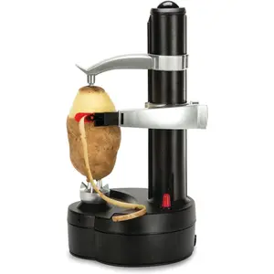 Rotato Express Electric Peeler - 2 Spare Blades - Safe & Easy to Use - Effortlessly Peels Vegetables and Fruit
