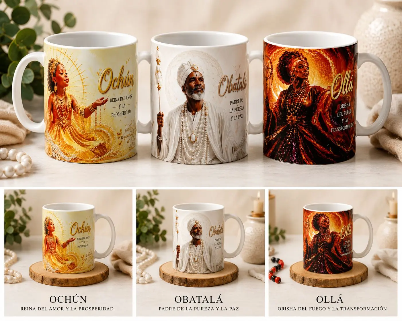Orisha Coffee Mug 11oz / Personalized Ceramic Mug