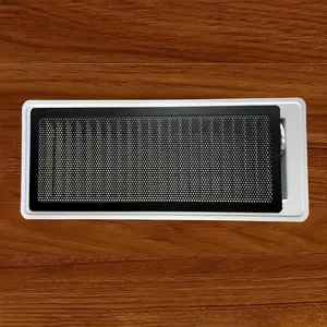 Magnetic Air Vent Cover, 4x10 Inch PVC Grid, Dustproof Air Vent Cover, Insect Control Ventilation Grille for Ceiling & Floor, Home