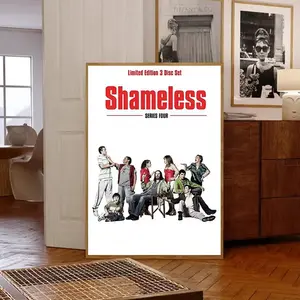 Shameless TV Show Poster, Gallagher Family Wall Art, Urban Series Decor, Iconic TV Print, Modern Drama Poster