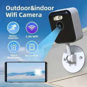 Intelligent HD security camera, featuring smart alarm, motion detection, full-color night vision mode, two-way audio real-time dialogue, 24-hour recording for baby/pet monitoring, and simple and convenient installation.