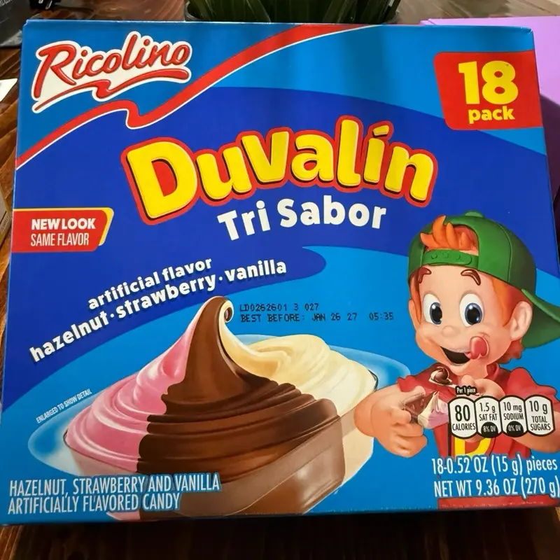 Duvalin Tri Sabor 18 pack