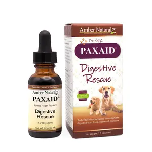 AMBER NATURALZ Paxaid Digestive Rescue Herbal Supplement for Dogs and Puppies