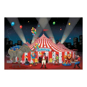 Carnival Backdrop - 3 Pc.