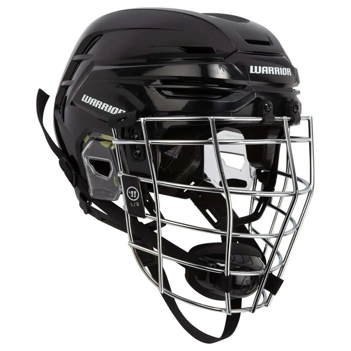 Box Lacrosse Dynamic Helmet and Face Mask Combo, Featuring Dual-Density Protective Chin Cup for Injury Prevention and Optimal Sightlines
