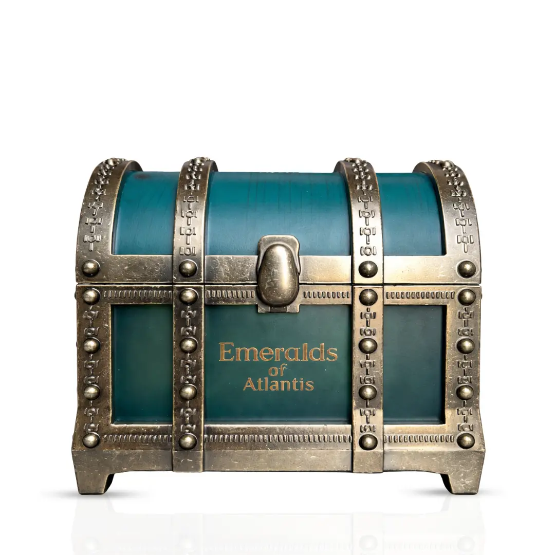 Emeralds of Atlantis Eau De Parfum Spray 100ml (3.4 oz) By Elite Risala (Velvet Pouch)