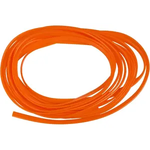 Car Orange Interior Trim Strip Line Door Edge Seal Protector 5m 16.4ft
