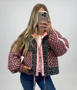 Blush Bloom Quilted Jacket