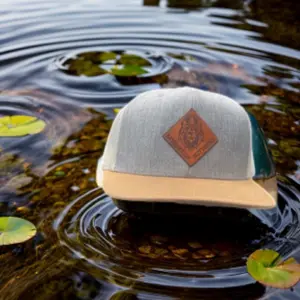 Yellow and Grey SnapBack hat