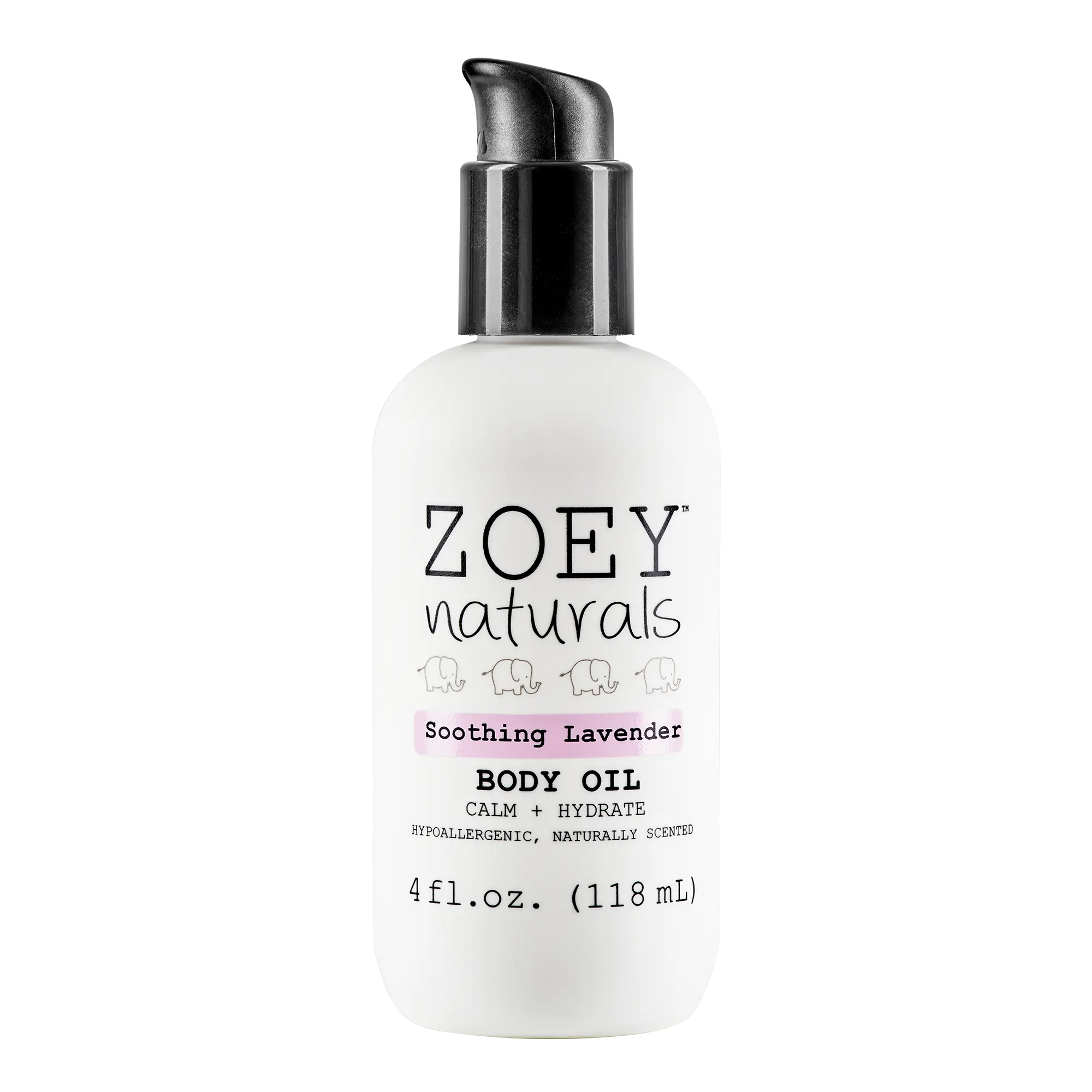 Zoey Naturals Soothing Lavender Calming Baby Oil & Body Oil - Baby and Kid skincare products