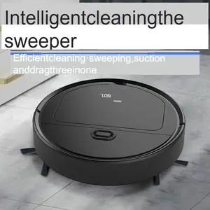Intelligentcleaningthe Sweeper Three-in-one Smart Vacuum Cleaner 3000Pa Hurricane Suction Rotary Pressure Mop Roller Brush Deep Clean Efficient Cleaning Suction Drag Three-in-one