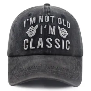 Gifts for Older Men Women, Funny I'm Not Old I'm Classic Hat, Adjustable Party Decorations Retired Baseball Cap, Christmas Retirement Birthday Gift Ideas for Dad Mom Grandpa Grandma Senior Citizens