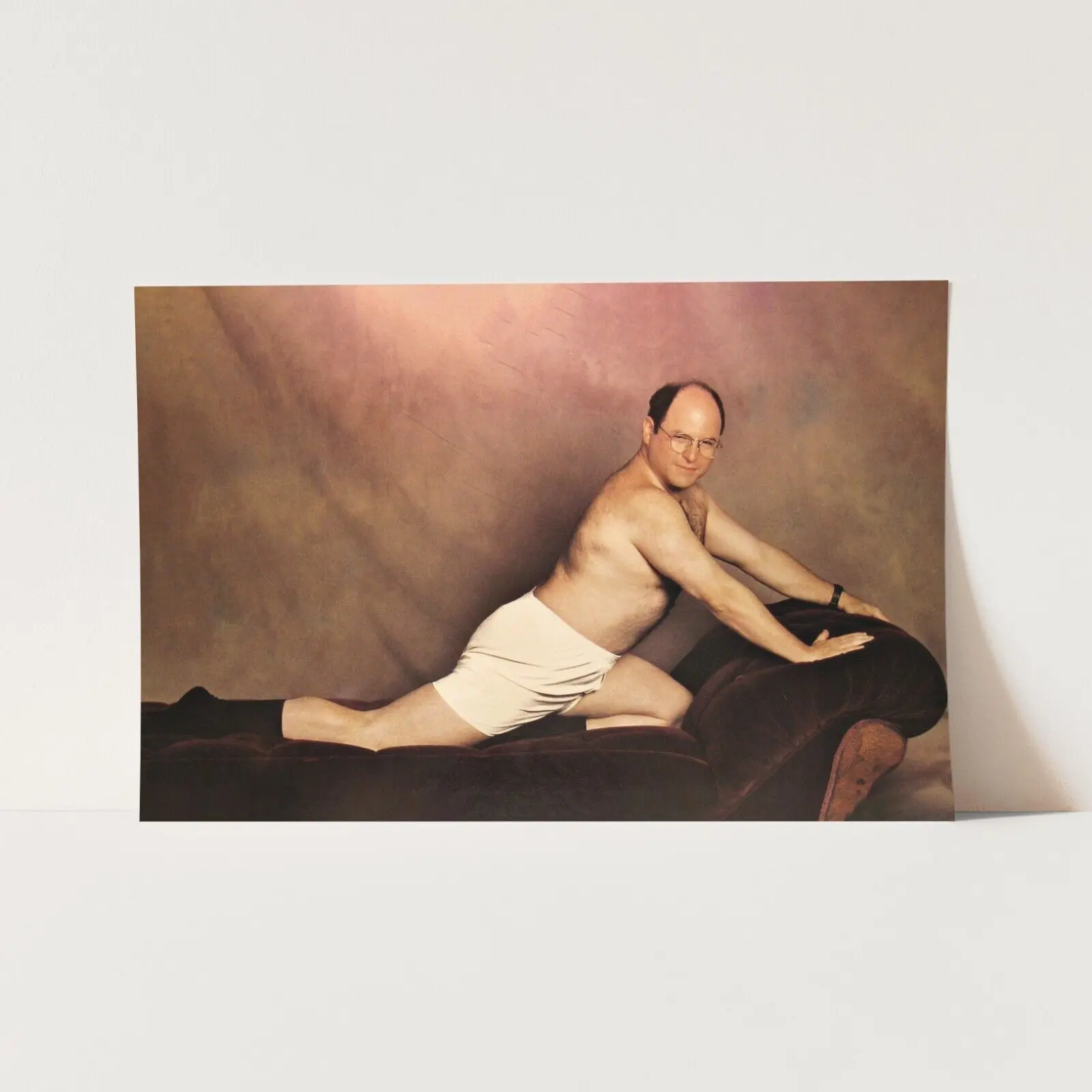 Trendy Poster-George Costanza The Timeless Art of Seduction Seinfeld Wall Art Poster Print Decor Room Colorful Gifts Decoration Ornaments