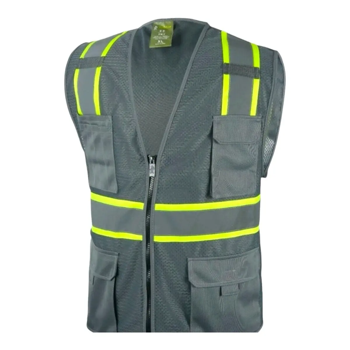 Dark Gray safety Vest Dark Gray safety Vest