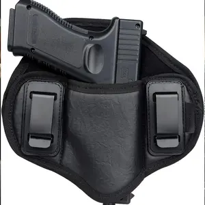 Pancake Holster, Gun IWB Holster PU Leather Compatible with G19 23 32 26 27 30 33,M&P Shield,XDs,P320,Taurus PT111 Holsters