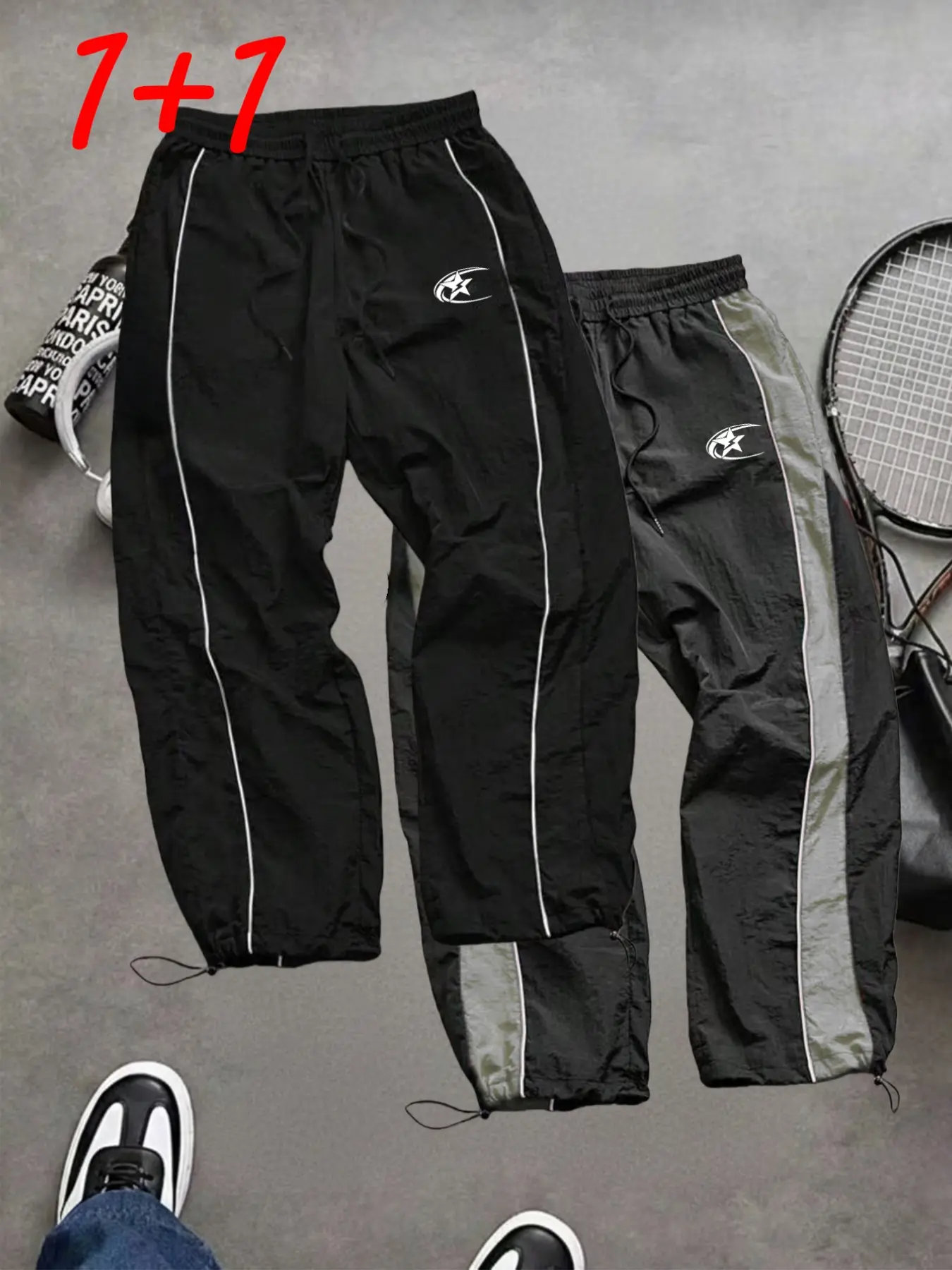 Black + Black × Gray