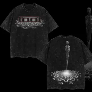 Tool Merch 2025 Tshirt Tool Band Lateralus Album Shirt Tool In Concert Tour 2024 Top Womenswear Streetwear Cotton Summer Baggy