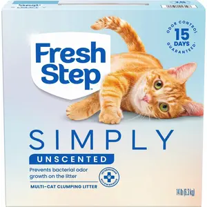 Unscented Clumping Cat Litter – 14 lb