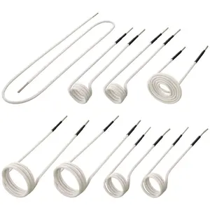 fathersdaygift  VEVOR Induction Heater Coil Kit 8PCS Most Used Induction Heater Coils with Varying Lengths, Heat Resistant Induction Heater Tool with Flexibility and Long Lifespan For Removing Rusty Bolts and Nuts