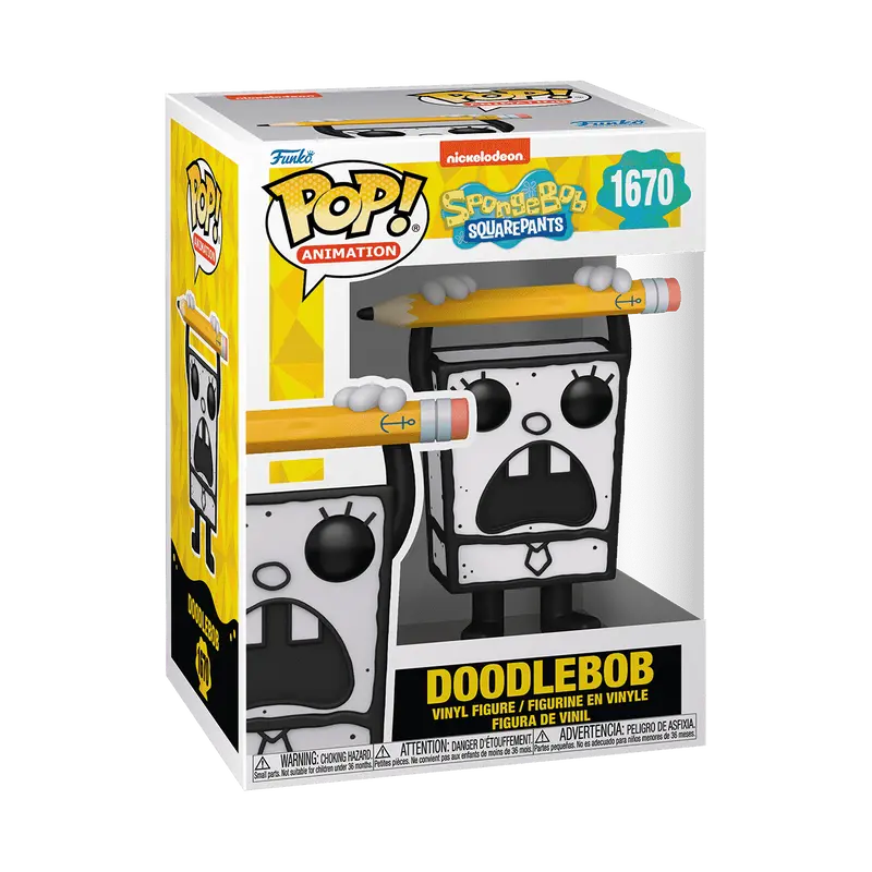 Funko Pop! DoodleBob With Protector