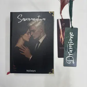 Sacramentum by MyDelphi Hardcover Book, Dramione Inspired Dark Romance Reading Edition, 2 Cover Options with Bookmarks