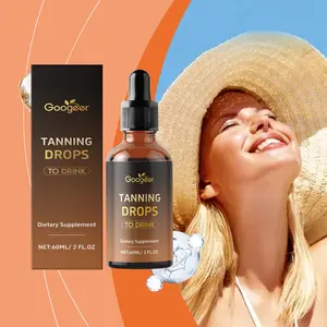 Drinkable Tanning Drops, Sunless Tanning Drops to Drink, Promotes Natural Skin Tone, Nourishing and Moisturizing - 60ml (1 Bottle)