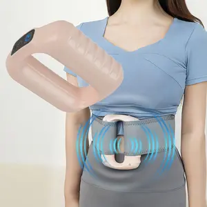 Multifunctional Full Body Fascia Massager Ring, Adjustable Ergonomic Electric Massager for Waist Leg Muscle Relax, Lightweight Portable, Perfect Christmas Halloween Gift