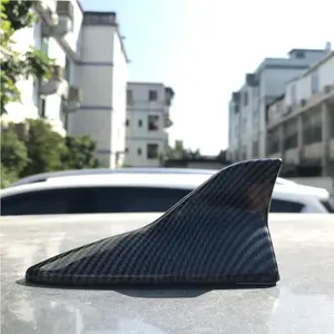 Carbon Fiber Shark Fin Antenna, Truck Antenna, Enhanced Am Fm Car Wireless Signal, Durable Automotive Accessory, Better Reception Performance