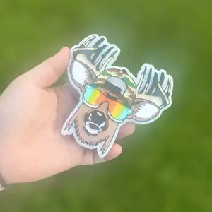 Cool Buck with Hat & Shades Freshie