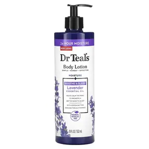 Dr. Teal's Body Lotion, Soothe & Sleep, Lavender, 18 fl oz (532 ml)