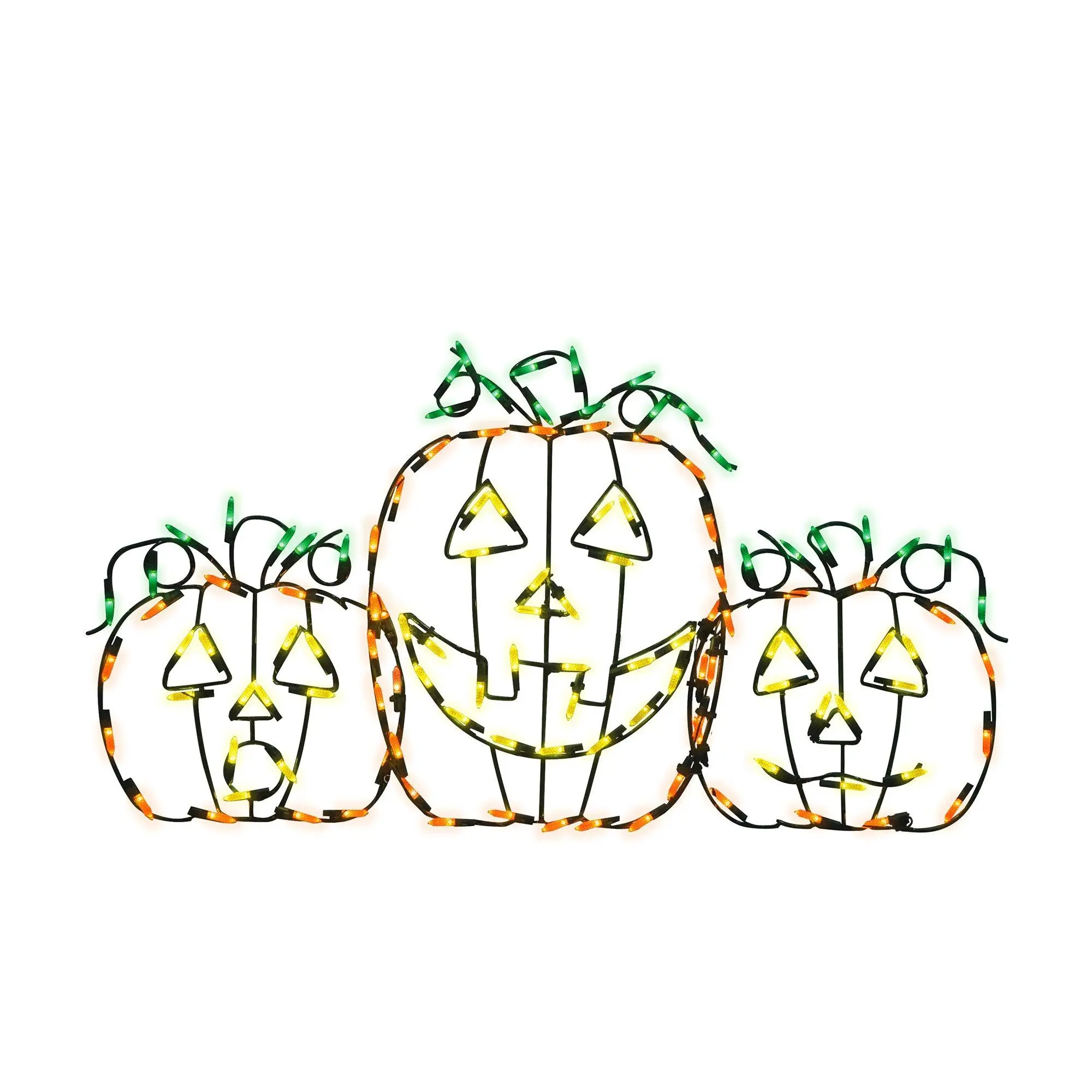 ProductWorks Pro Line LED Halloween Yard Decoration Light Magical Spooky Steel