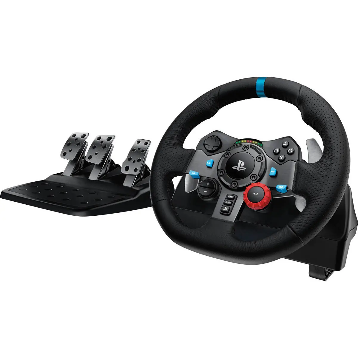 Logitech G G29 Driving Force Racing Wheel and Pedals for PS5, PS4, PS3 and PC